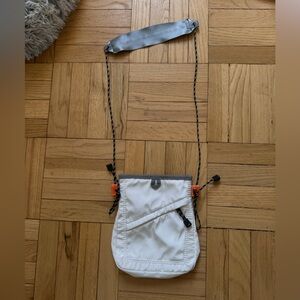 Off white Crossbody Sling Bag for unisex